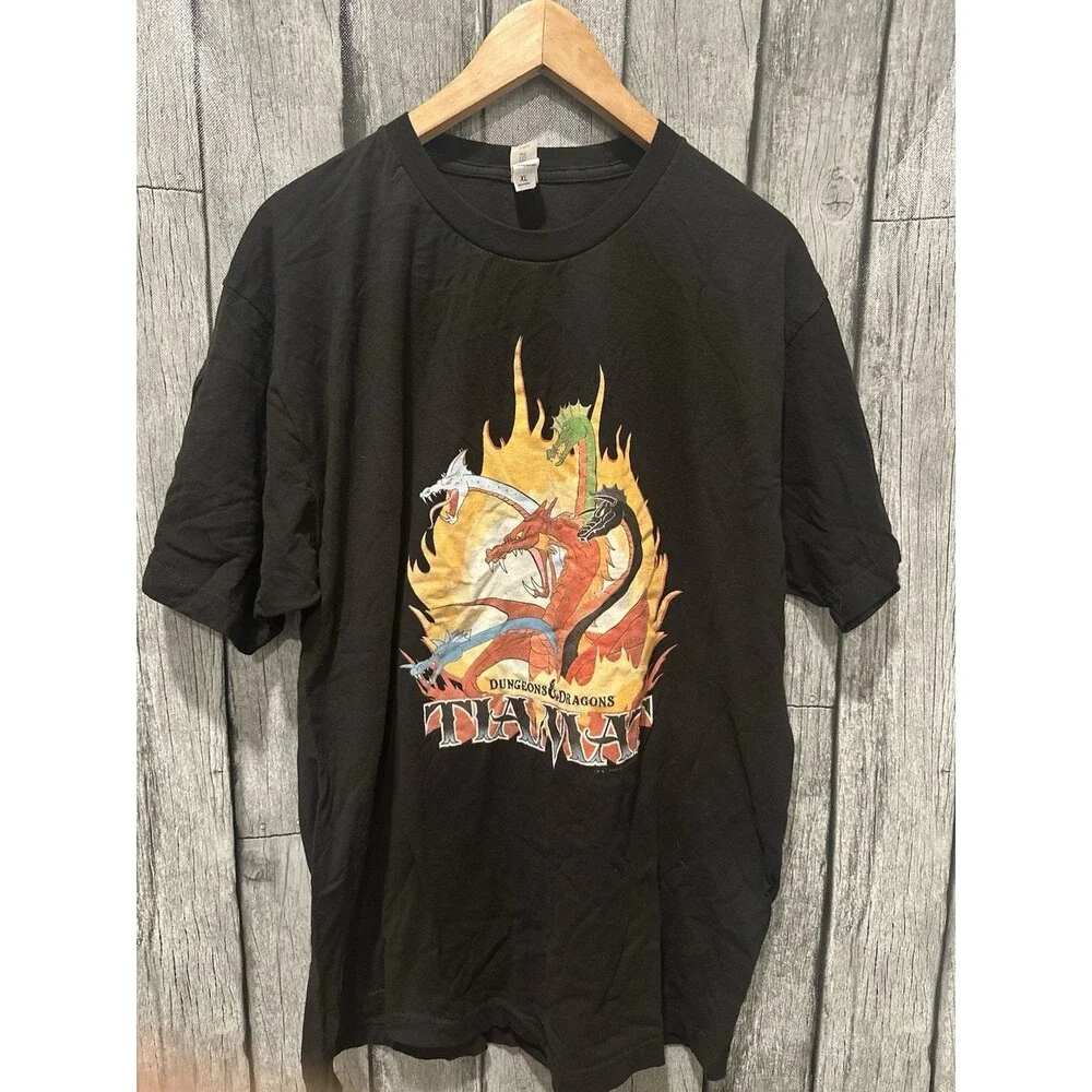 Dungeons & Dragons Wizards Of The Coast, WOTC, 2020 Toon Tiamat Shirt, Mens XL